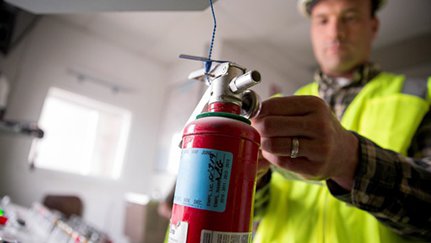 Fire extinguisher safety