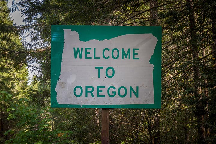 Oregon State Sign