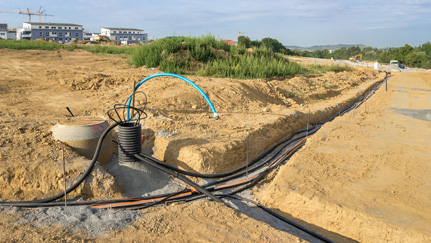 buried utility lines