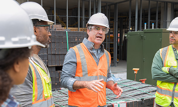 male construction worker