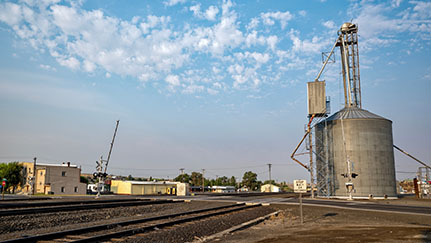 harvest season and railroad crossing safety