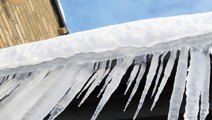 Prevent ice dam runoff from damaging your home